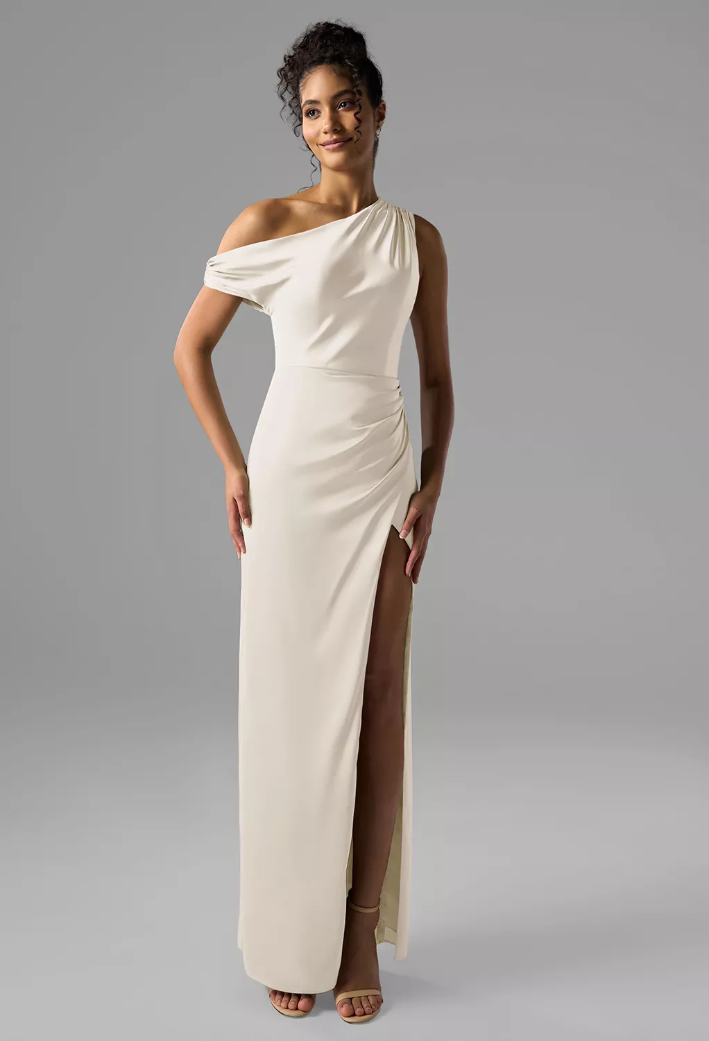 AW Rihanna Ivory  Black Tie Wedding Guest Dresses